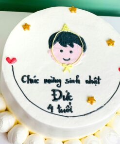 Bánh Sinh Nhật Bé Trai Kiểu Hàn Quốc