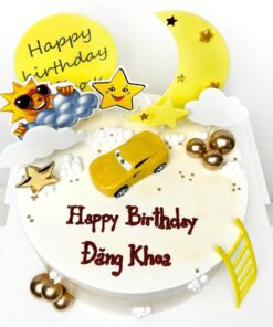 Bánh Ô Tô Màu Vàng