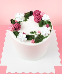 Bánh Hoa Và Mâm Xôi LoviiCake- BBBH8