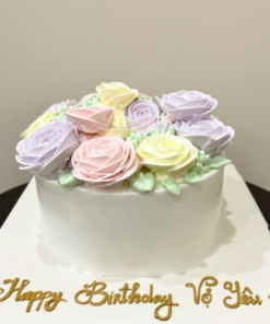 Bánh Hoa Màu Pastel Ngọt Ngào LoviiCake-BBBH11