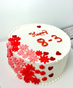 Bánh Sinh Nhật Hoa 5 Cánh LoviiCake-BBBH13