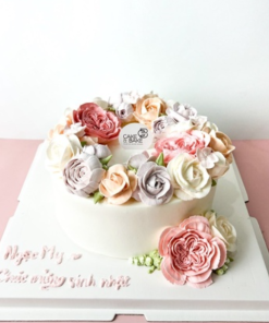 Bánh hoa hồng Nhật LoviiCake-BBBH18