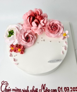 Bánh Hoa Lãng Mạn LoviiCake-BBBHQ12