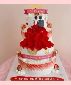 Bánh kem cưới nhà hàng lớn Lovii Cake-BBBC15